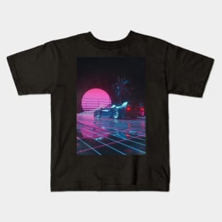 F40 sunset Kids T-Shirt